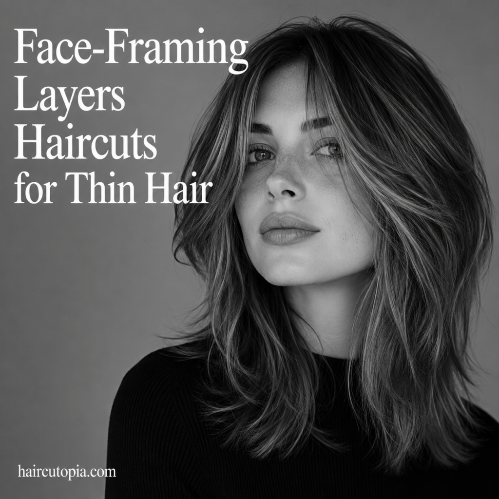 Face-Framing Layers Haircuts for Thin Hair: 25 Flattering Ideas to Add Softness and Volume