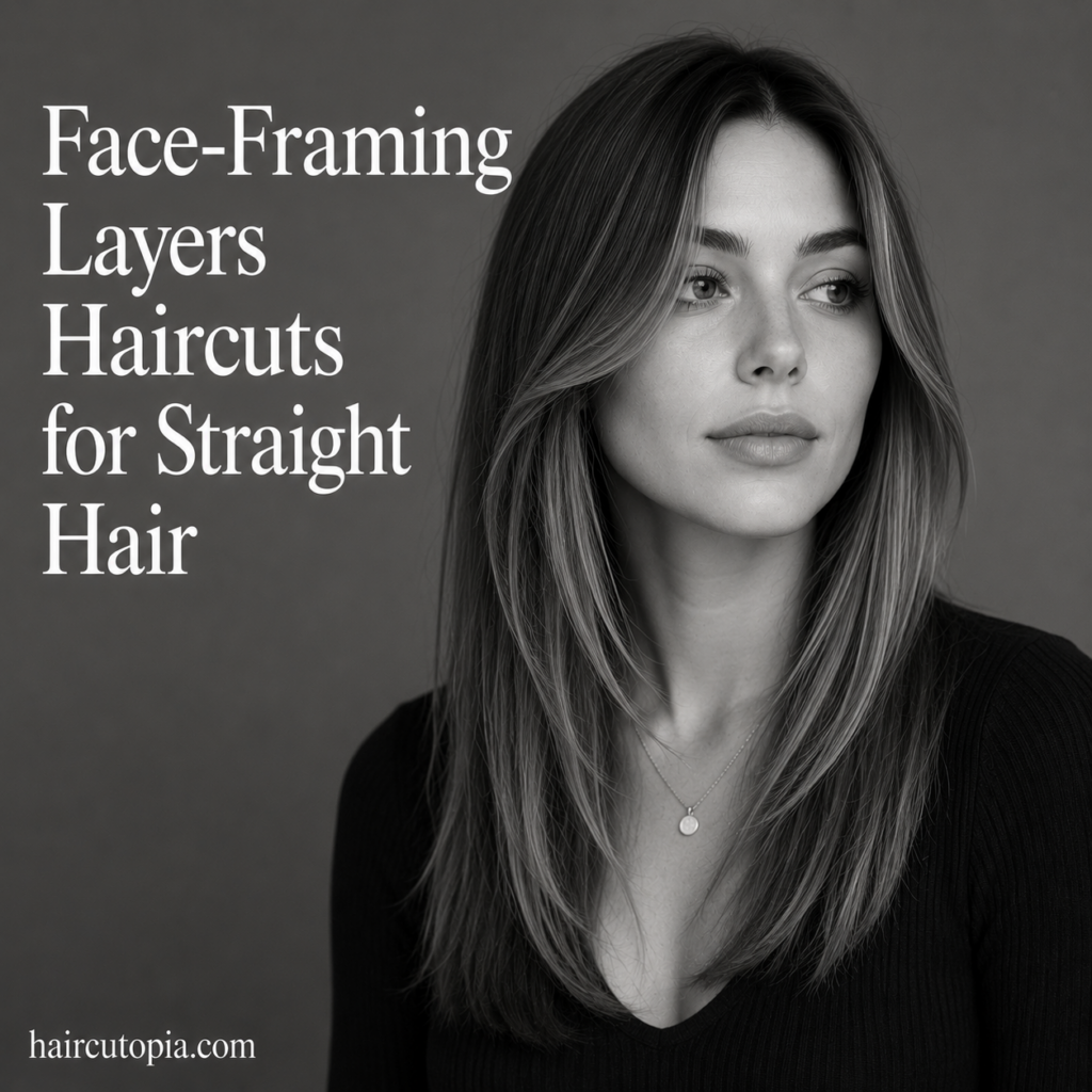 Face-Framing Layers Haircuts for Straight Hair: 25 Sleek Styles That Add Movement and Dimension