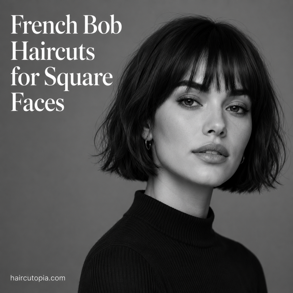 French Bob Haircuts for Square Faces: 15 Flattering Ideas