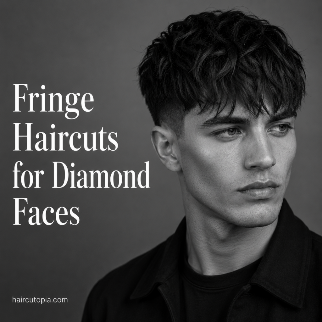 Fringe Haircuts for Diamond Faces