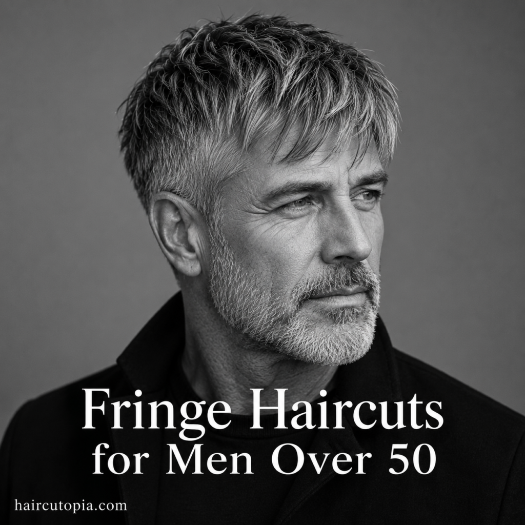 Fringe Haircuts for Men Over 50: Timeless Styles That Add Texture and Confidence