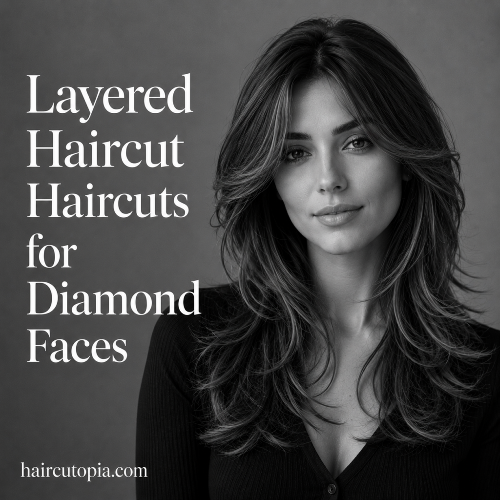 Layered Haircuts for Diamond Faces: 25 Flattering Styles That Highlight Your Best Features