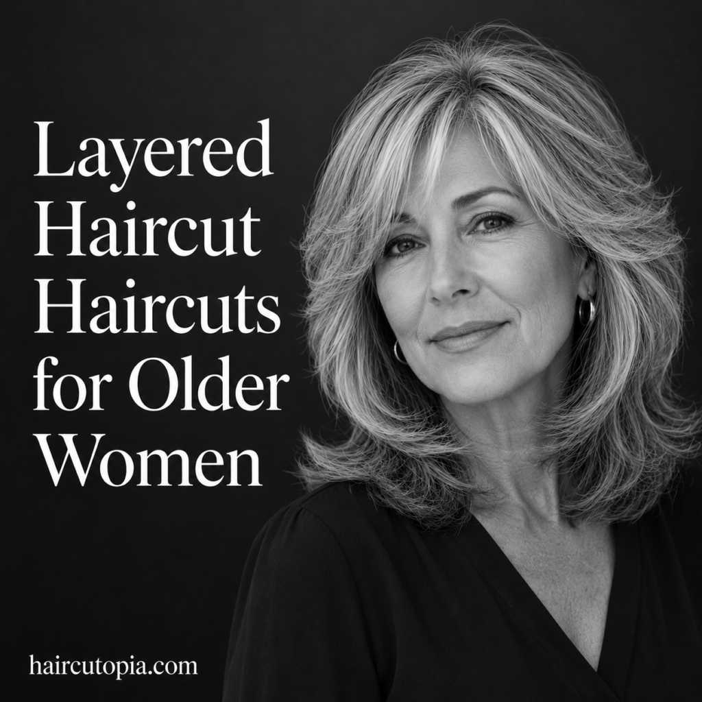 Layered Haircut Haircuts for Older Women: 25 Timeless Styles That Are Elegant and Easy to Maintain