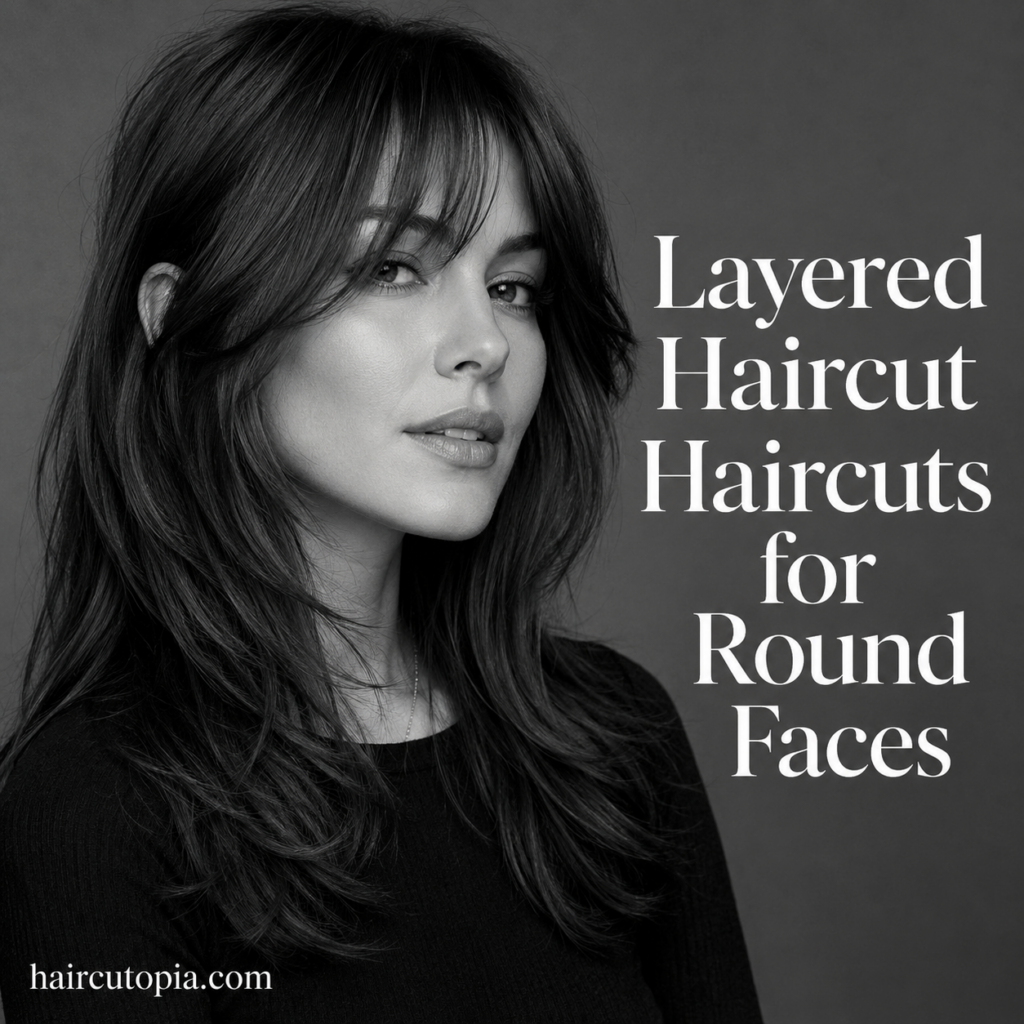 Layered Haircuts for Round Faces: 25 Flattering Styles to Add Shape and Movement