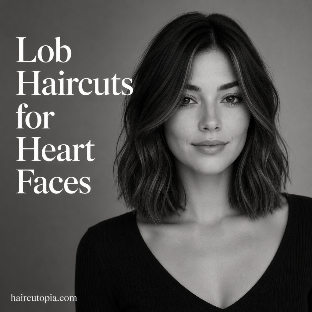 Lob Haircuts for Heart Faces: 25 Flattering Styles That Balance Your Features