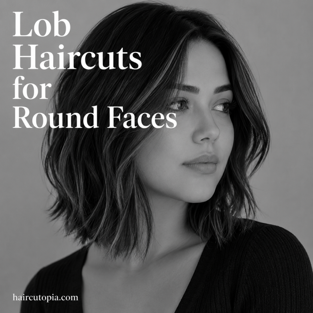 Lob Haircuts for Round Faces: 25 Flattering Styles That Add Balance and Shape