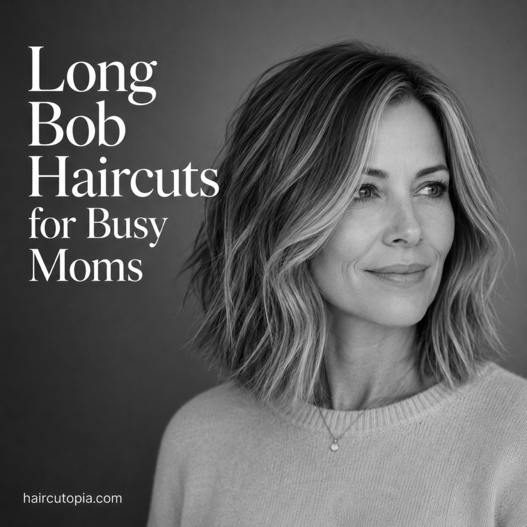 Long Bob Haircuts for Busy Moms: Stylish, Low-Maintenance Looks That Save Time