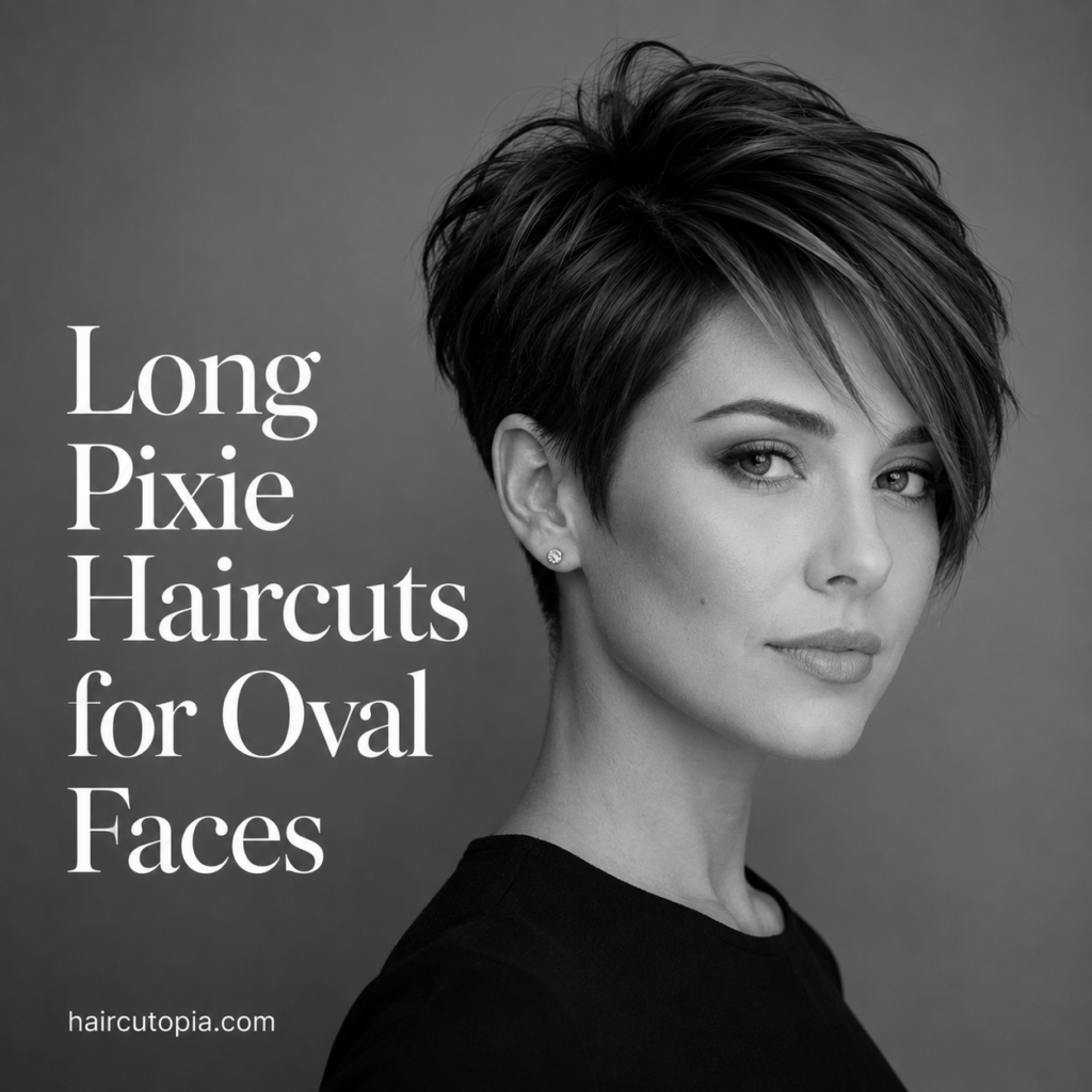 Long Pixie Haircuts for Oval Faces: The Most Flattering Styles and Styling Ideas