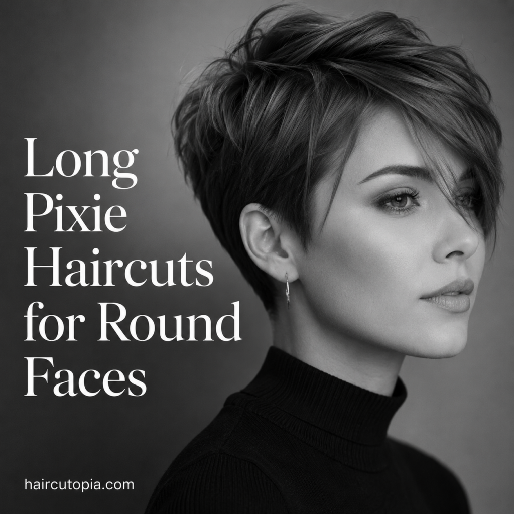 Long Pixie Haircuts for Round Faces: Flattering Styles, Layers, and Styling Ideas