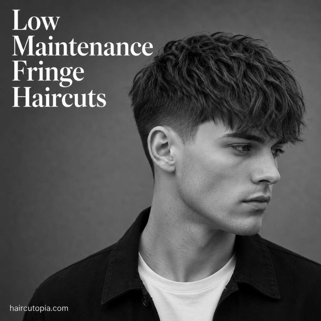 Low Maintenance Fringe Haircuts: 25 Easy Men’s Styles That Look Great with Minimal Effort