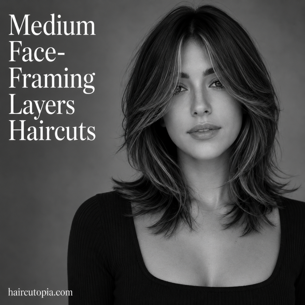 Medium Face-Framing Layers Haircuts: 25 Stylish Ideas for Every Hair Type