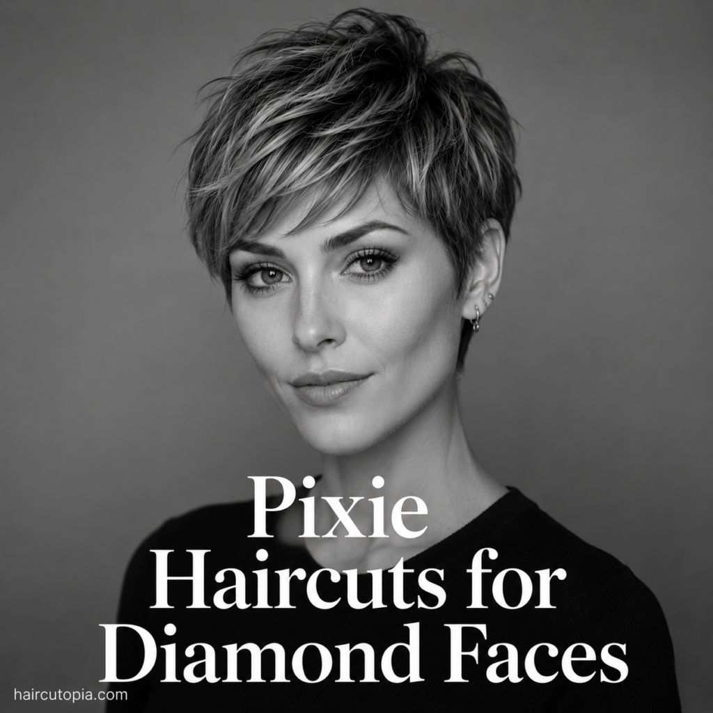 Pixie Haircuts for Diamond Faces: 25 Flattering Styles to Balance Your Features