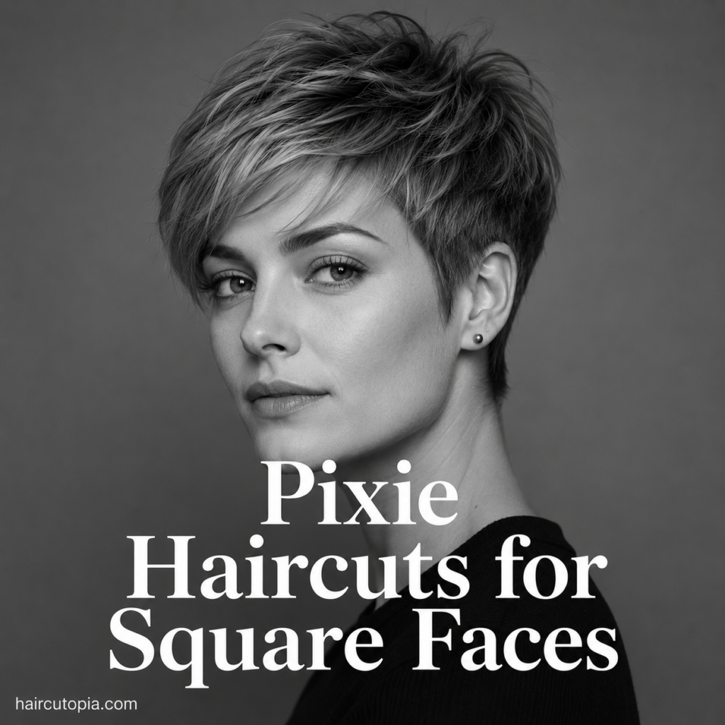 Pixie Haircuts for Square Faces: 25 Flattering Styles to Soften Strong Features