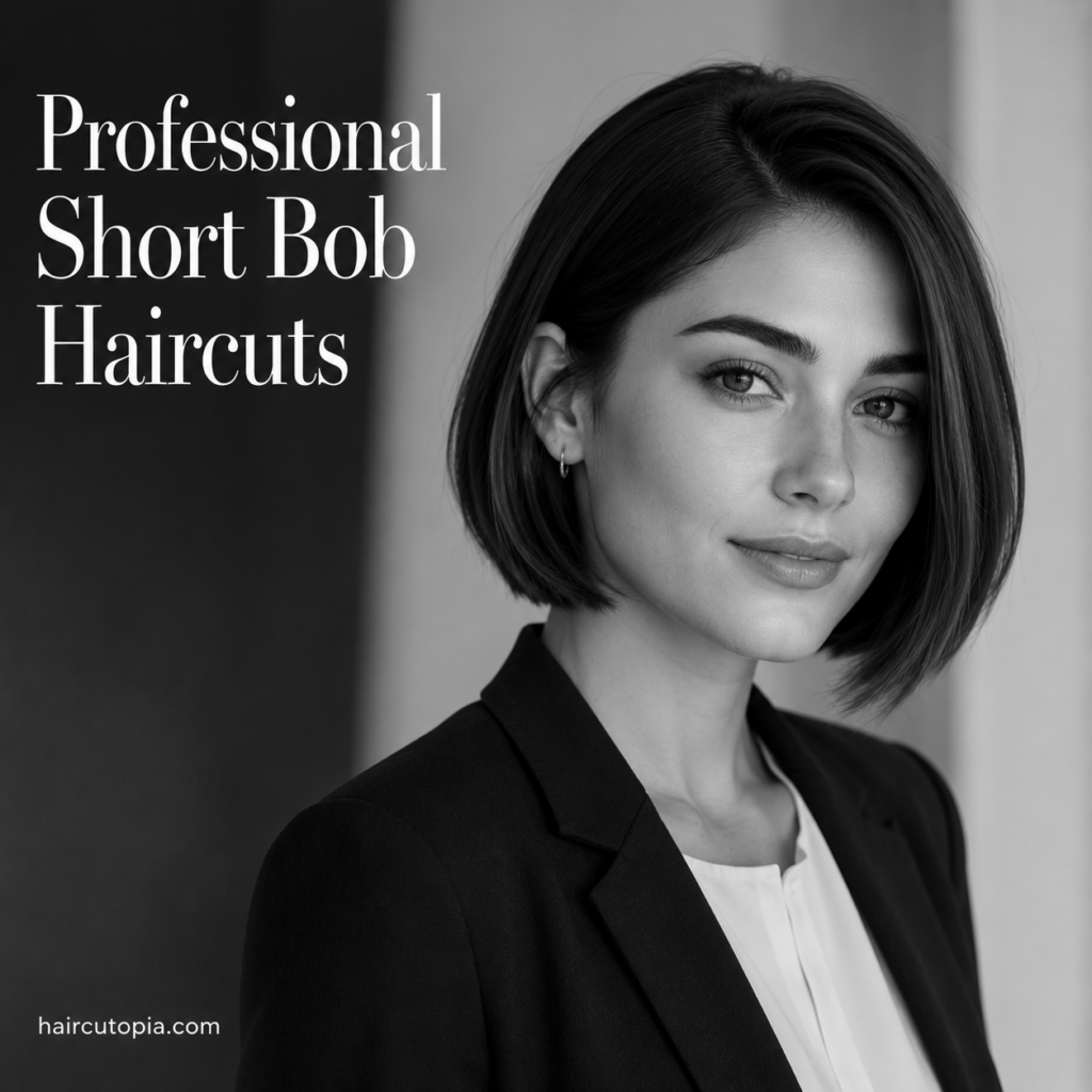 Professional Short Bob Haircuts: 25 Polished Styles for a Sophisticated Look