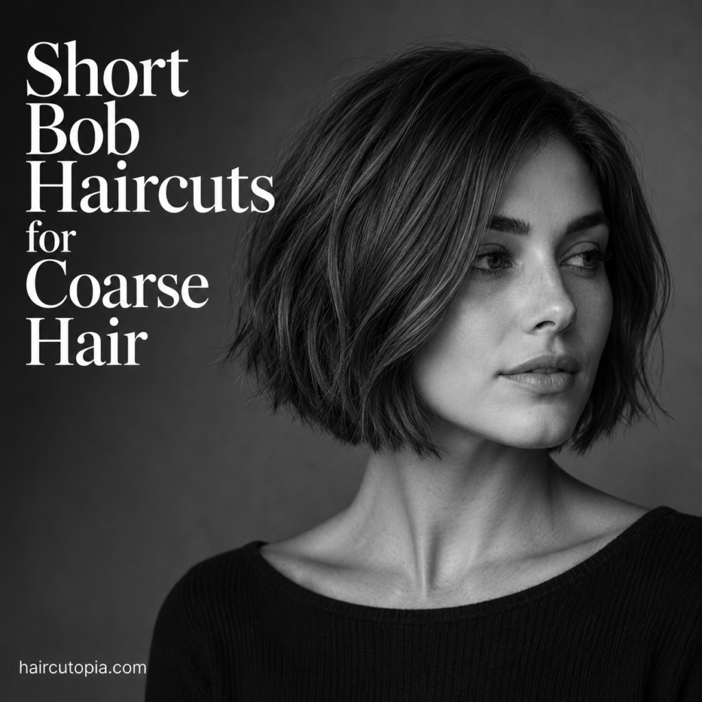 Short Bob Haircuts for Coarse Hair: 25 Stylish Cuts That Tame Texture and Enhance Shape