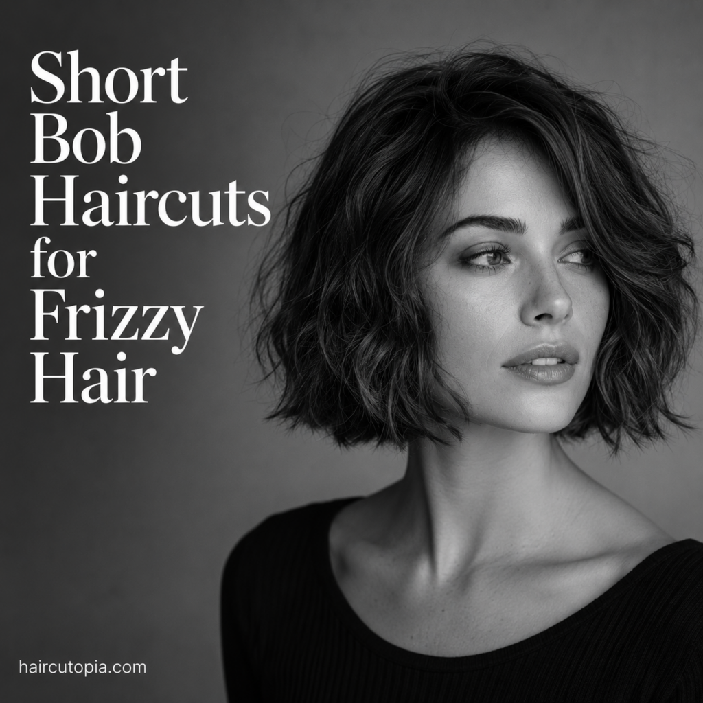 Short Bob Haircuts for Frizzy Hair: 25 Flattering Styles That Embrace Texture