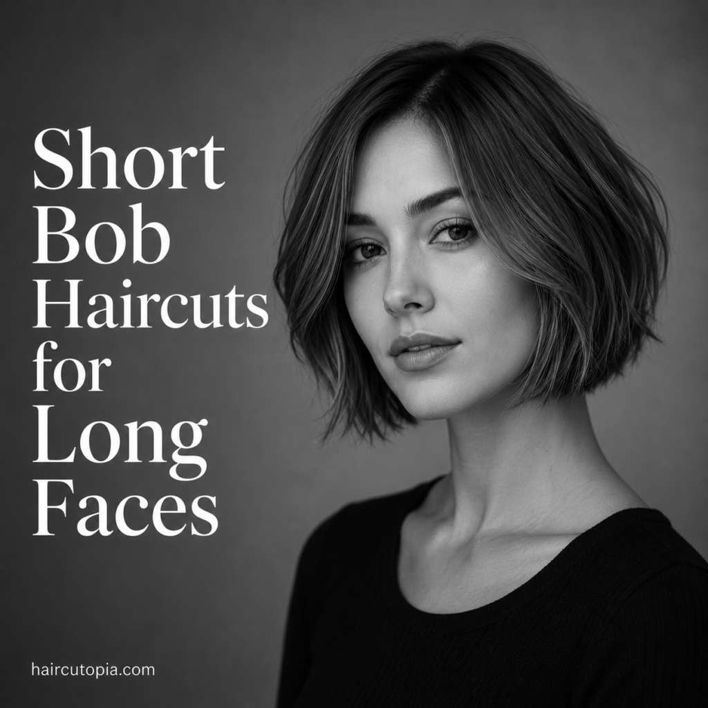 Short Bob Haircuts for Long Faces: 25 Flattering Styles That Create Beautiful Balance