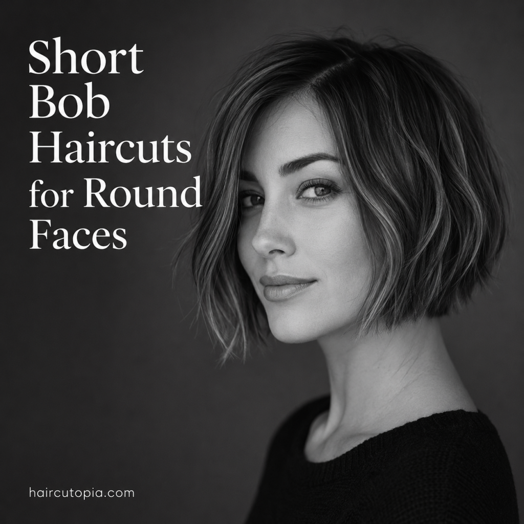 Short Bob Haircuts for Round Faces: 25 Flattering Styles to Slim and Balance Your Features