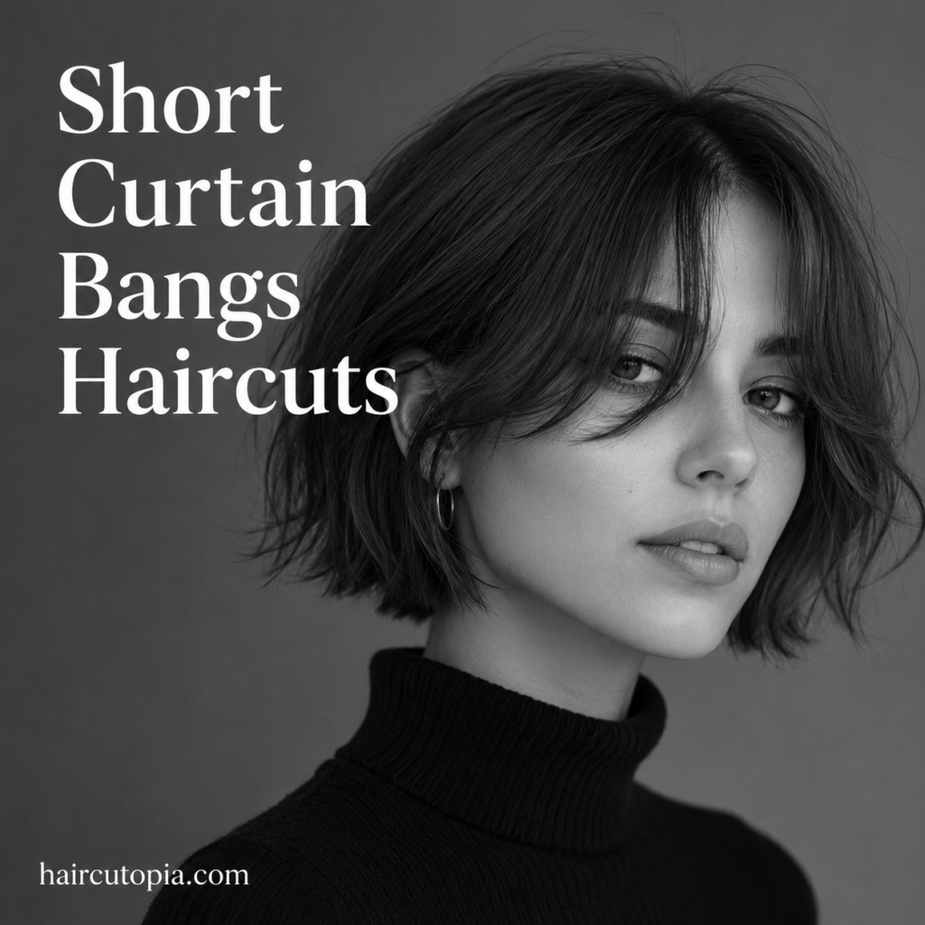 Short Curtain Bangs Haircuts: 25 Chic Ideas to Refresh Your Look