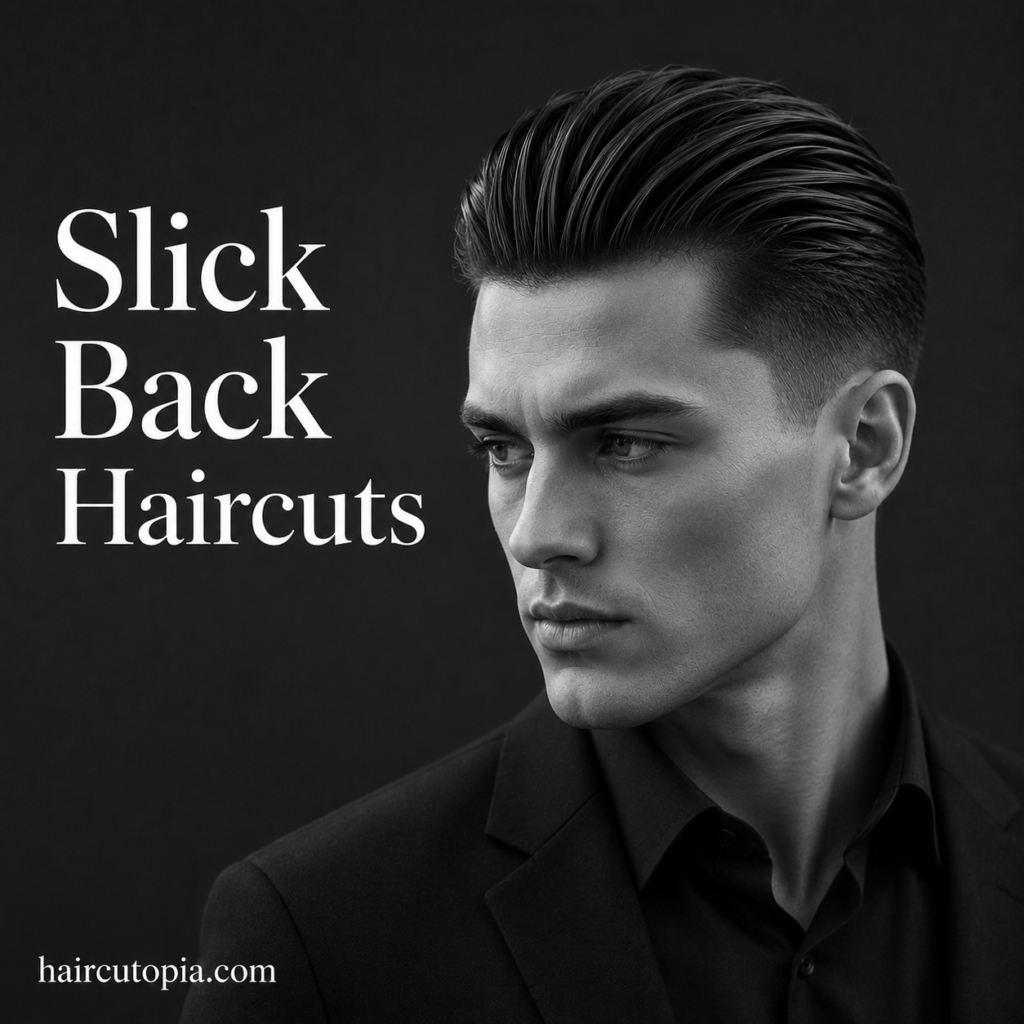Slick Back Haircuts: The Complete Guide to Classic, Modern, and Stylish Looks