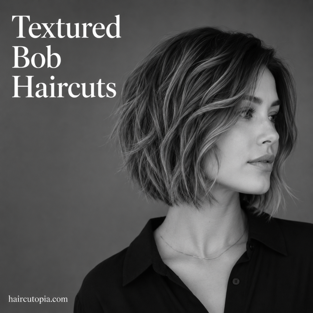 Textured Bob Haircuts: 25 Stylish Cuts That Add Movement and Volume