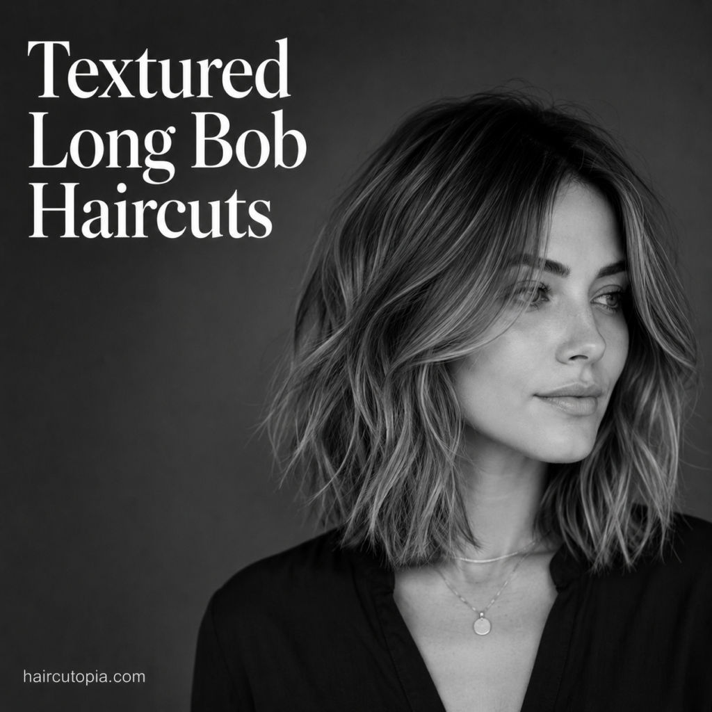 Textured Long Bob Haircuts: 25 Effortless Lob Styles Full of Movement