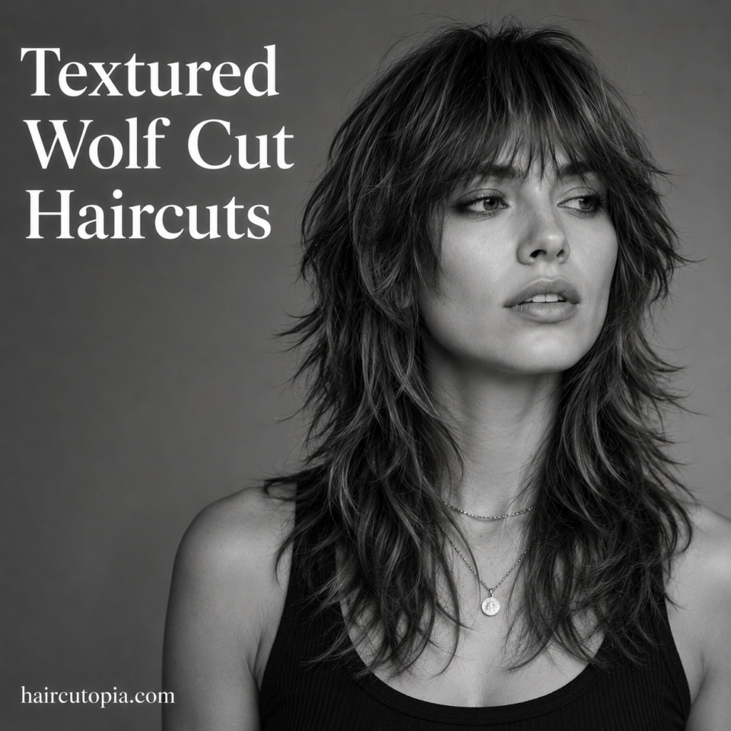 Textured Wolf Cut Haircuts: 35 Bold Layered Styles Full of Movement and Dimension