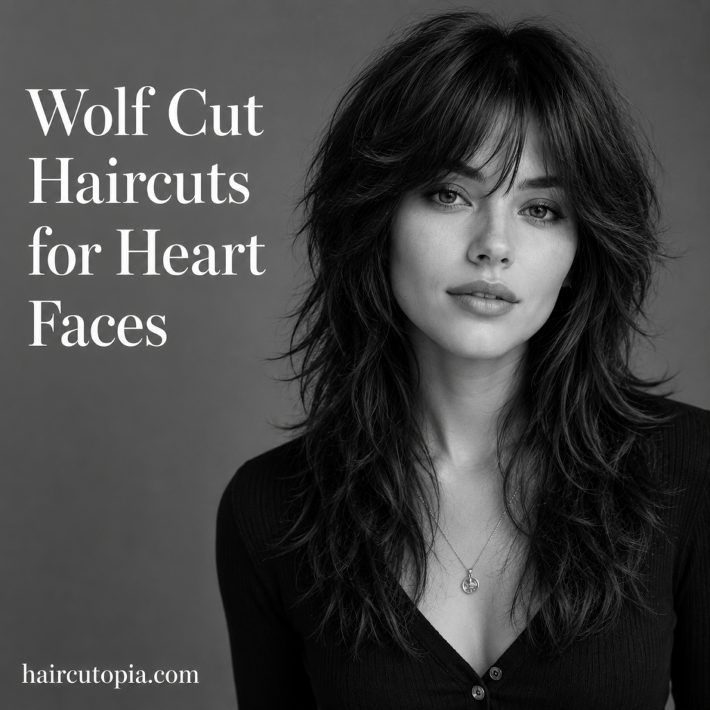 Wolf Cut Haircuts for Heart Faces: 25 Flattering Styles That Balance Your Features