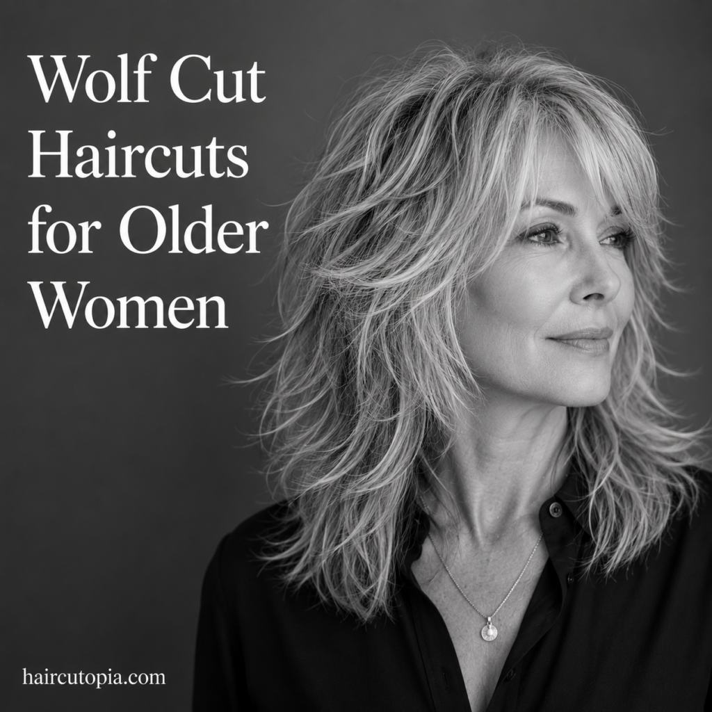 Wolf Cut Haircuts for Older Women: 25 Flattering Styles That Add Volume and Modern Elegance