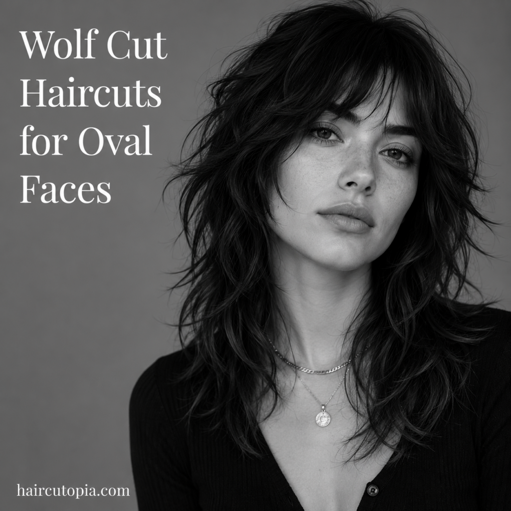 Wolf Cut Haircuts for Oval Faces: 25 Stylish Ideas That Perfectly Complement Your Face Shape