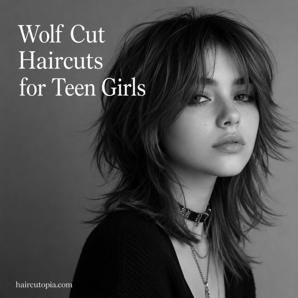Wolf Cut Haircuts for Teen Girls: 25 Trendy Ideas, Styling Tips & Care Guide