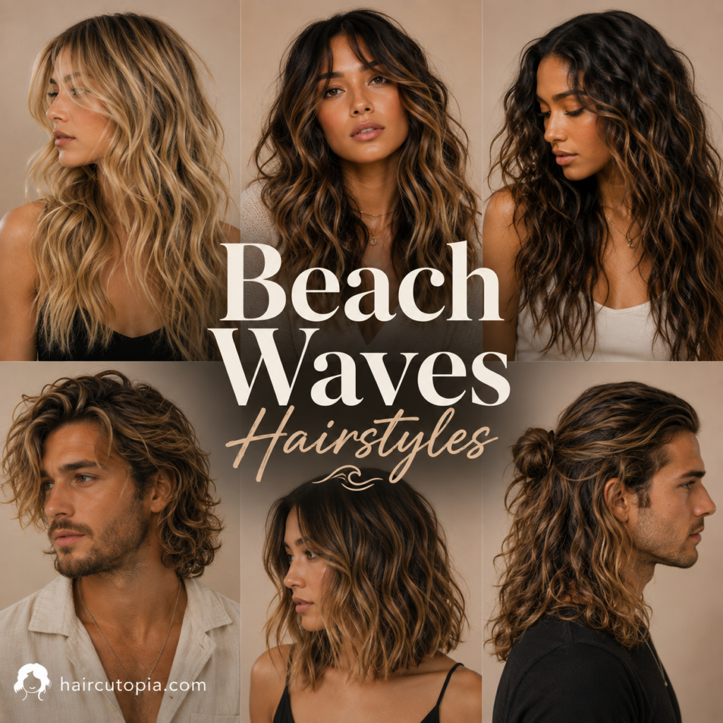 Beach Waves Hairstyles: Ideas for Every Hair Type and Length