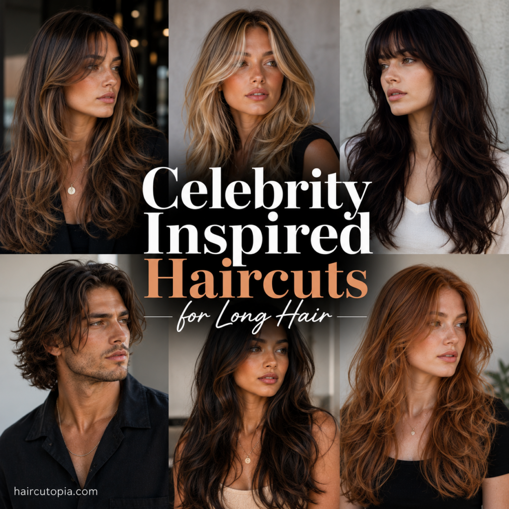 Celebrity Inspired Haircuts for Long Hair