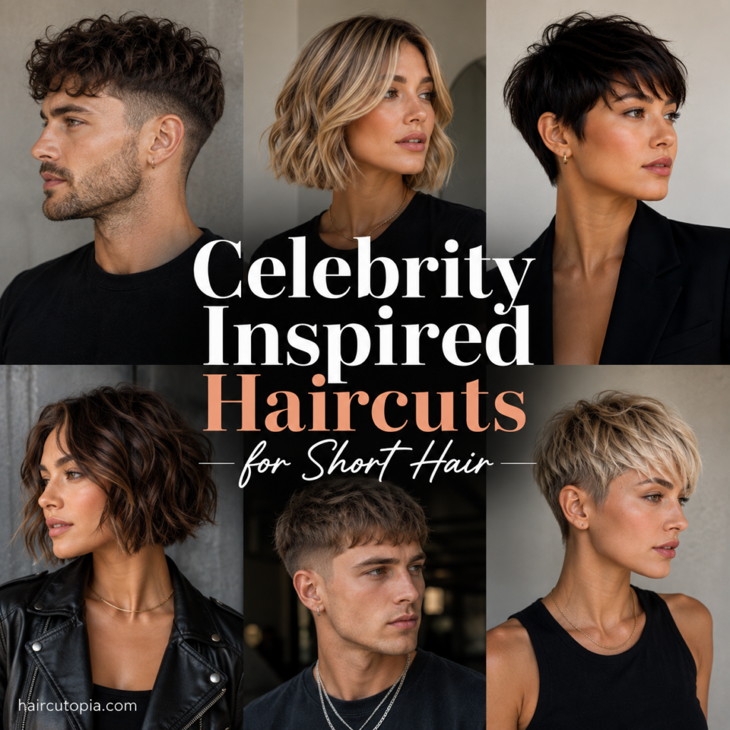 Celebrity Inspired Haircuts for Short Hair