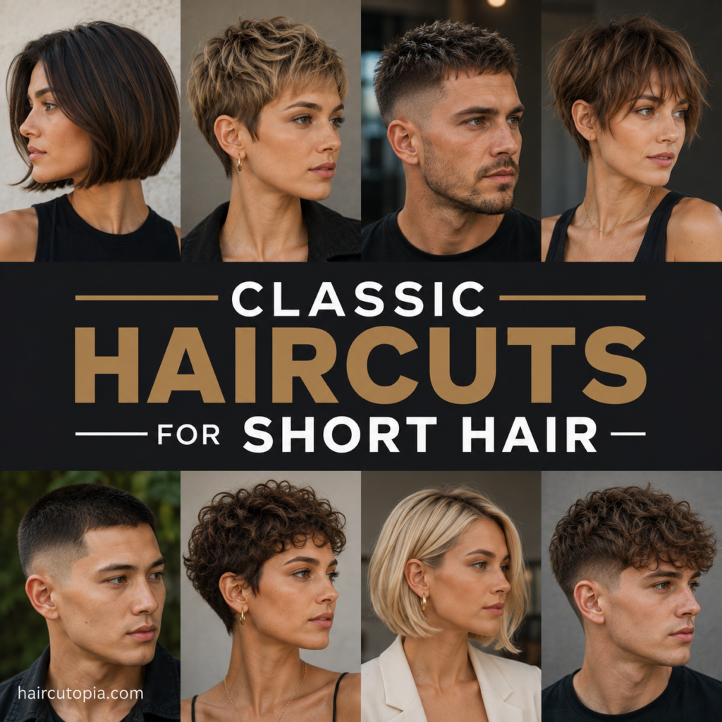 Classic Haircuts for Short Hair