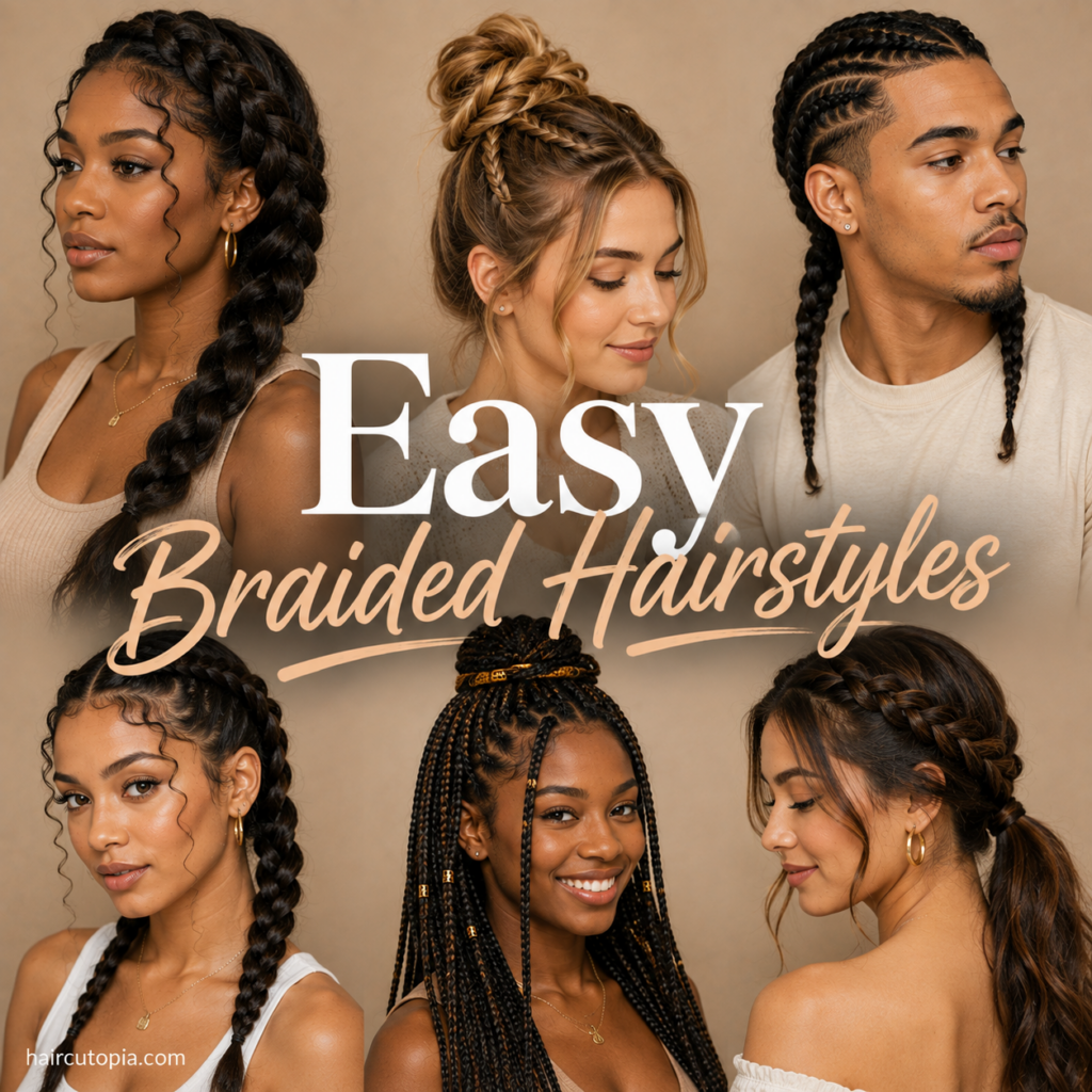 Easy Braided Hairstyles: Simple Looks You Can Actually Do