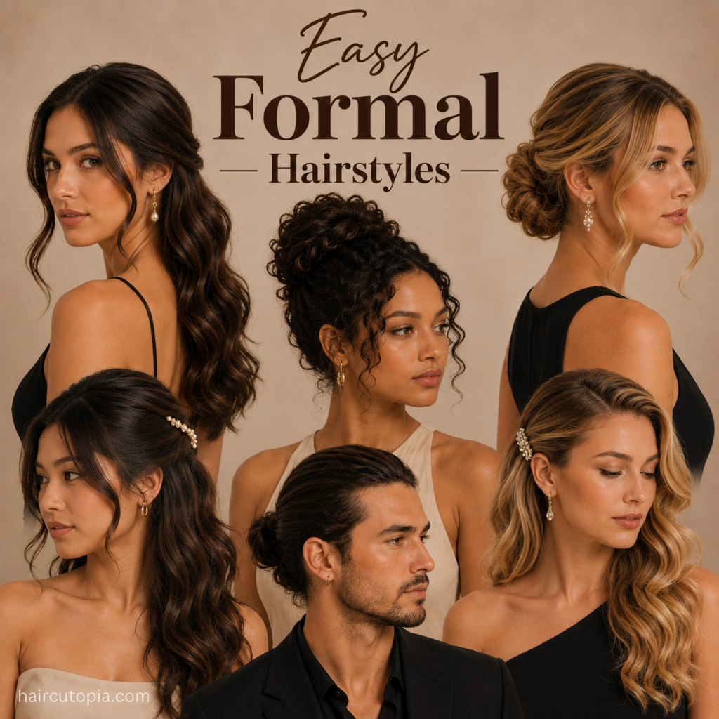 Easy Formal Hairstyles: 25 Simple and Elegant Ideas for Special Occasions