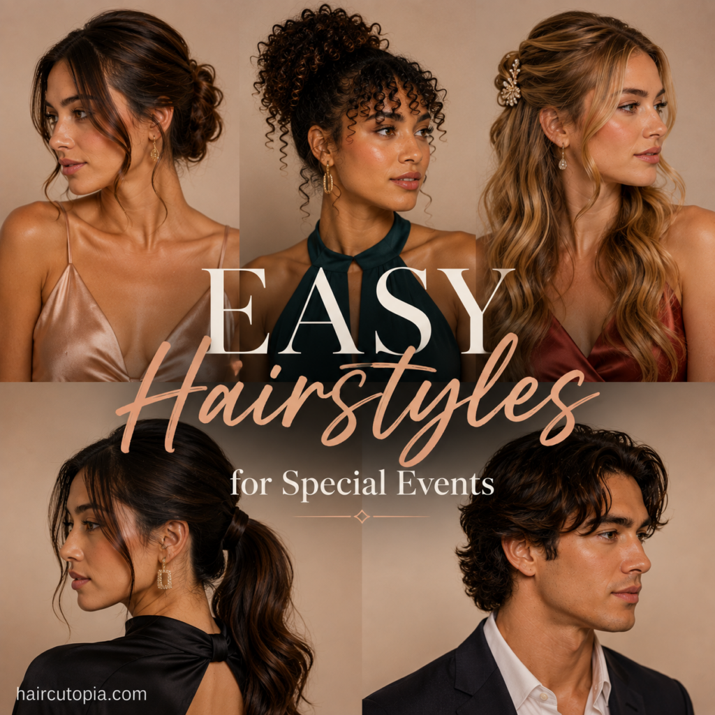 Easy Hairstyles for Special Events: 20 Simple, Elegant Ideas