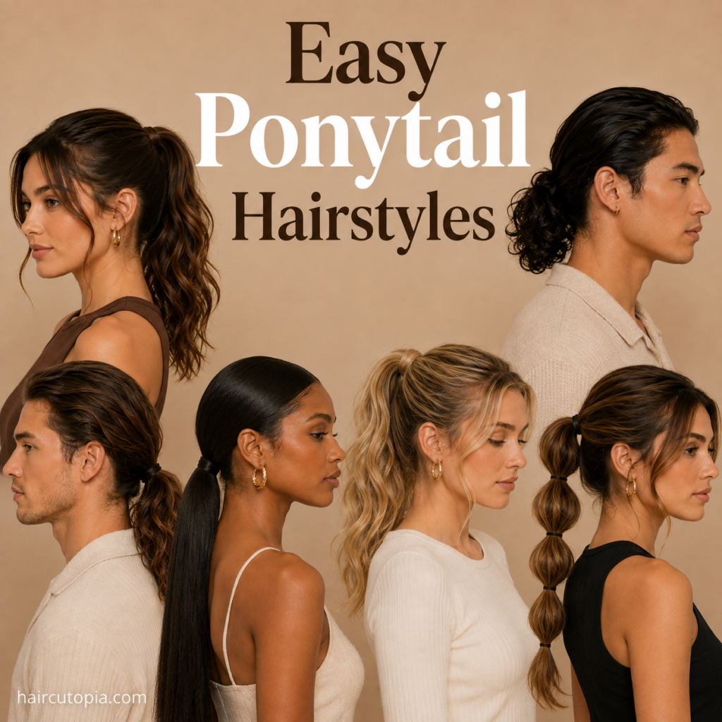 25 Easy Ponytail Hairstyles for Everyday Style
