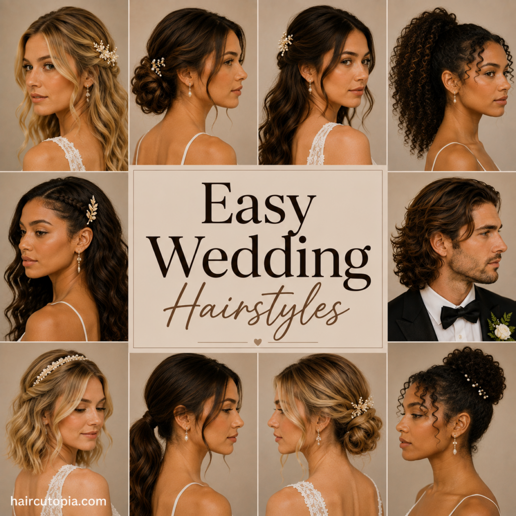 Easy Wedding Hairstyles: Beautiful Looks Without the Complicated Styling