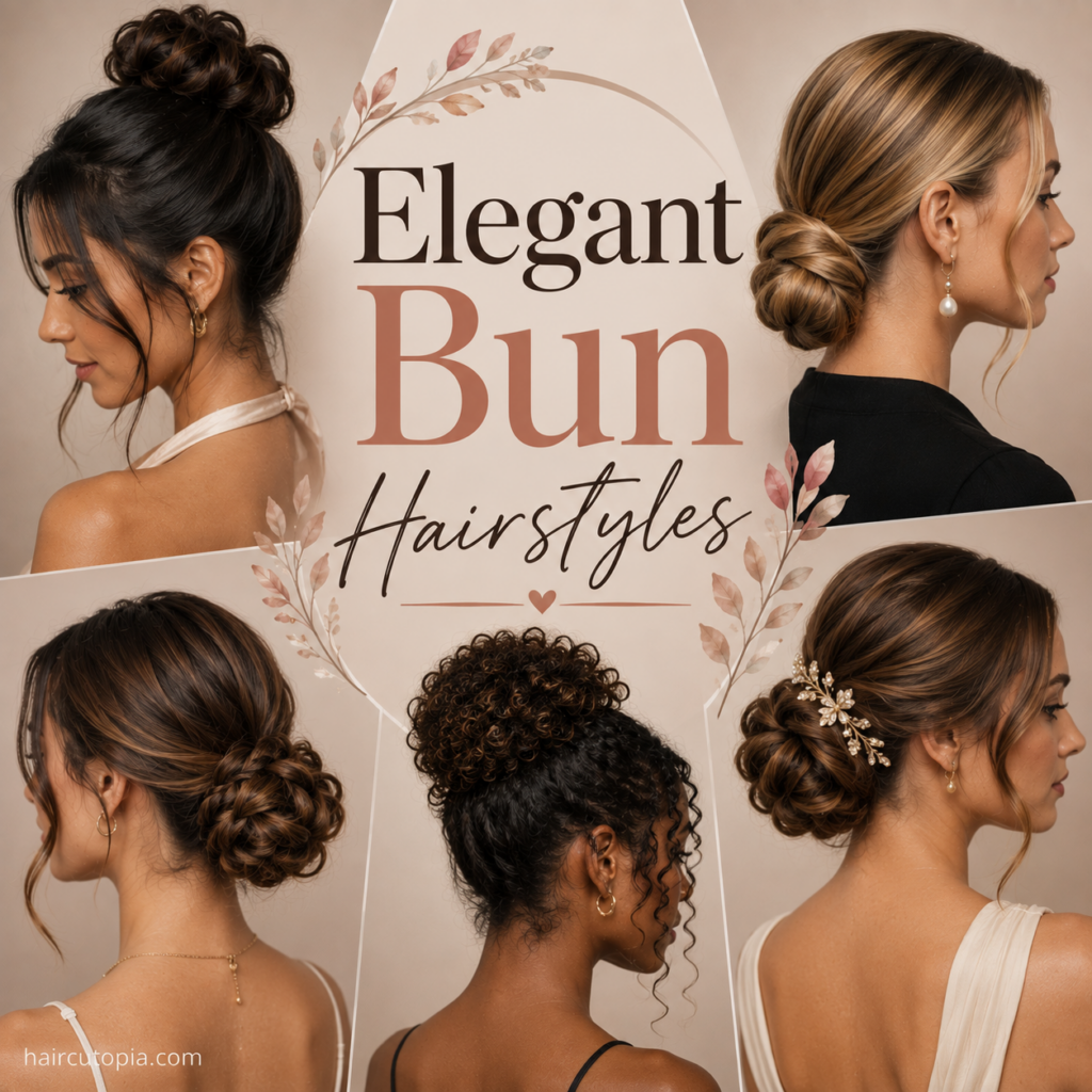 25 Elegant Bun Hairstyles for a Polished, Timeless Look