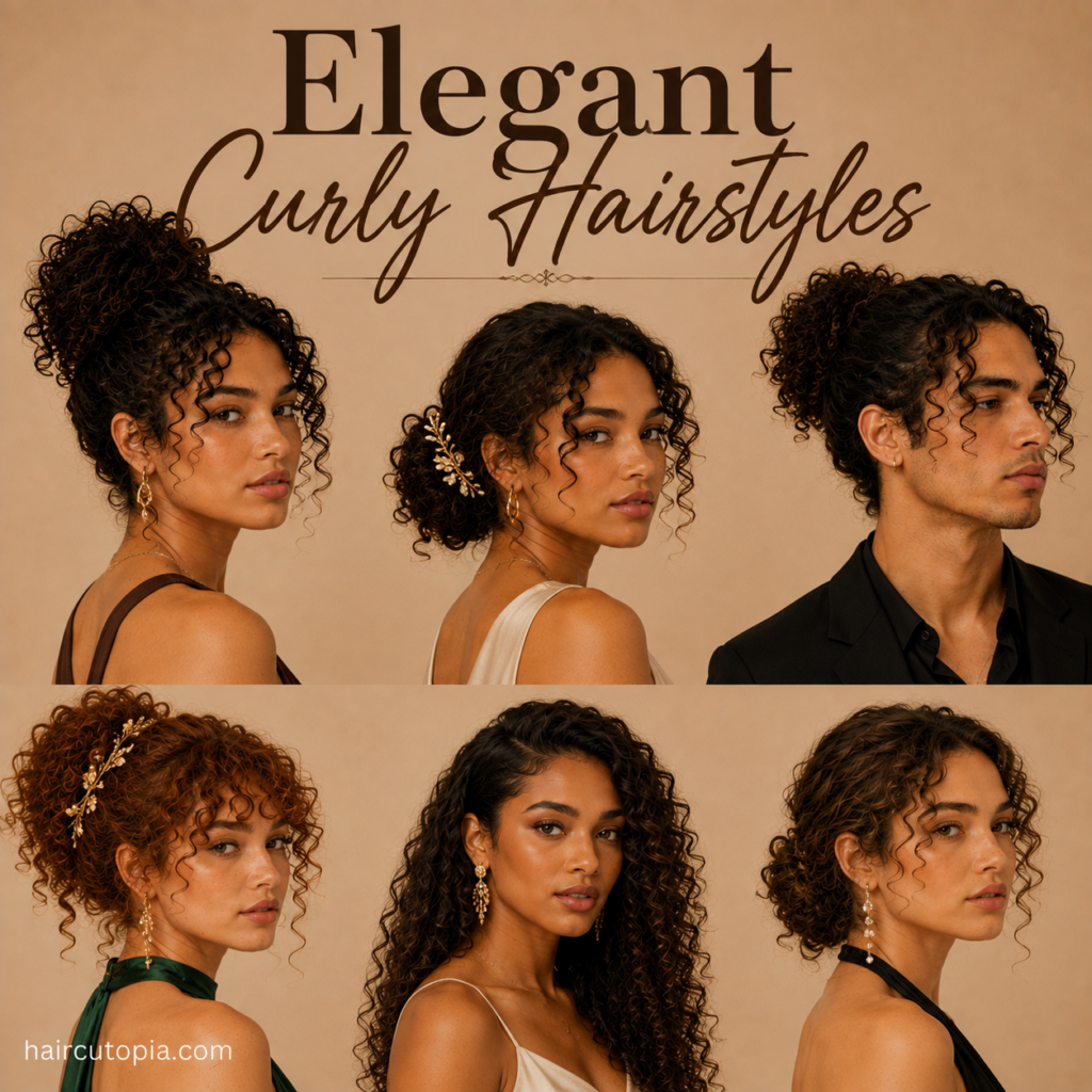Elegant Curly Hairstyles: 20 Beautiful Looks for Special Occasions and Beyond