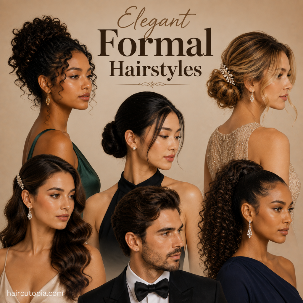 Elegant Formal Hairstyles: 25 Sophisticated Ideas for Special Occasions