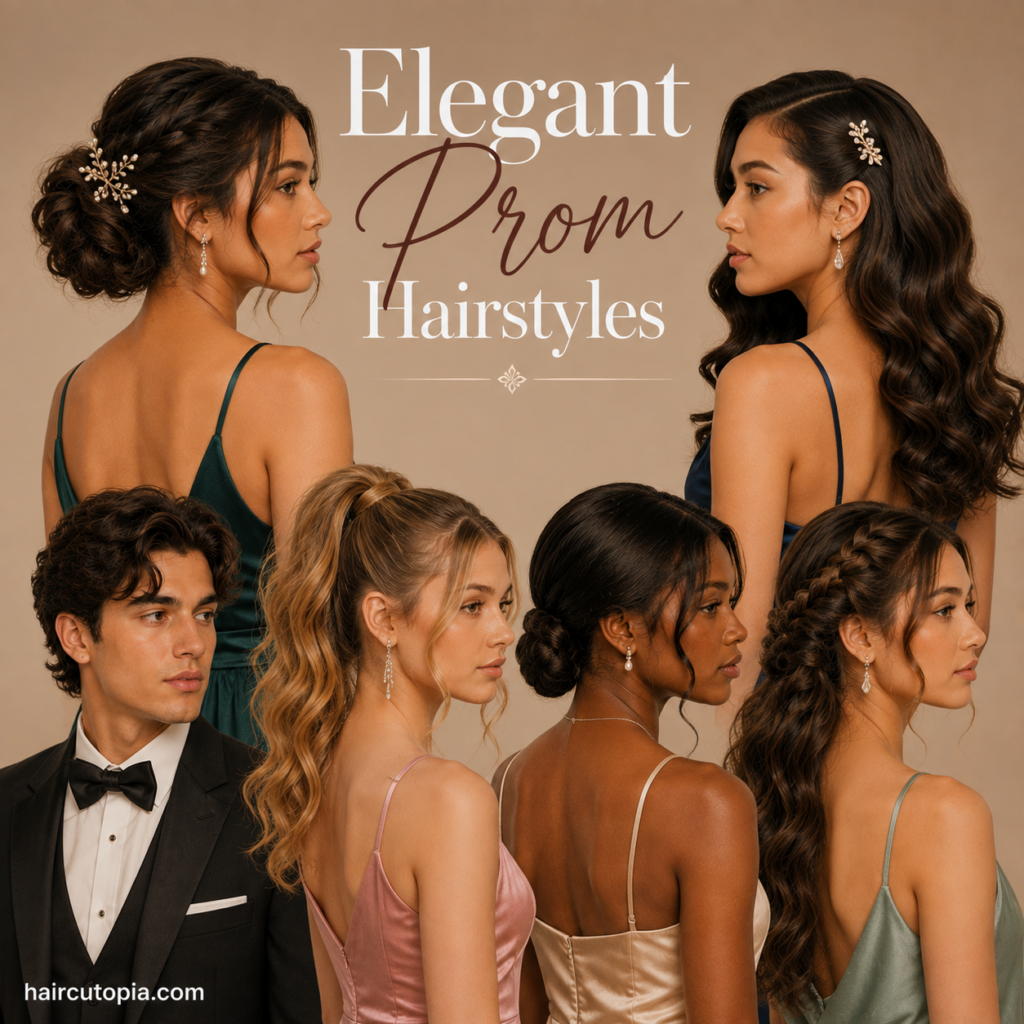 Elegant Prom Hairstyles: Sophisticated Ideas for Prom Night