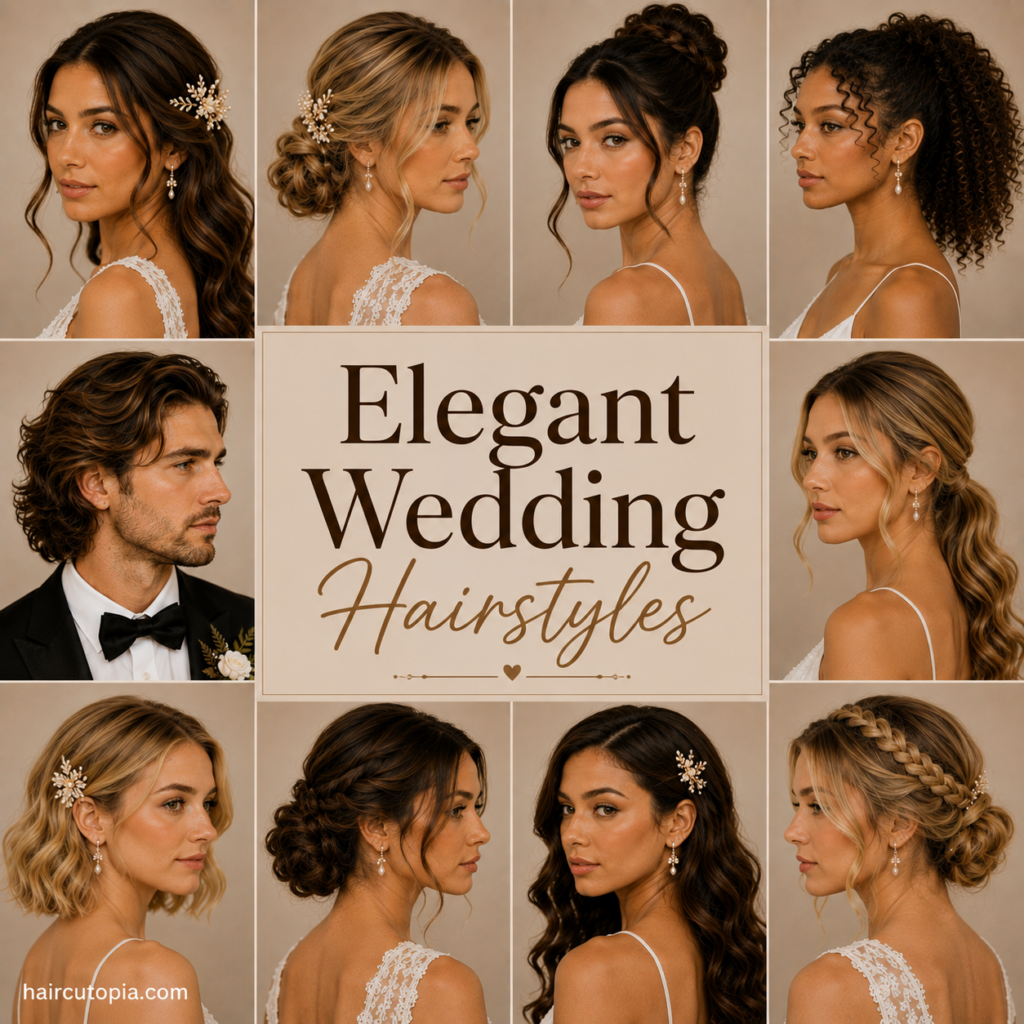 Elegant Wedding Hairstyles: Timeless Ideas for a Polished Wedding Look