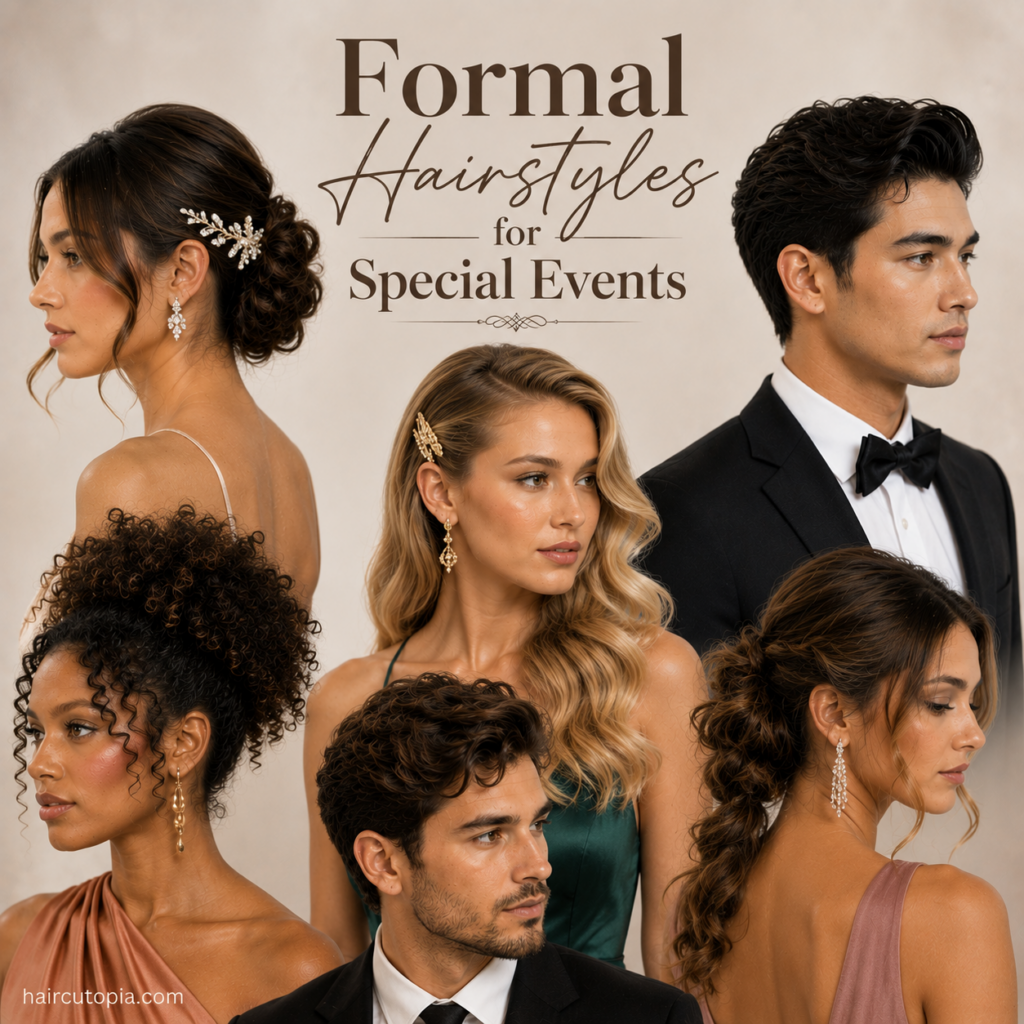 Formal Hairstyles for Special Events: 25 Elegant Ideas for Every Occasion