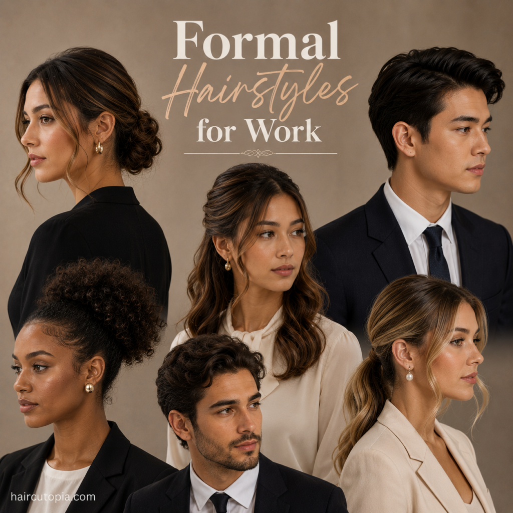 Formal Hairstyles for Work: 25 Polished and Professional Ideas