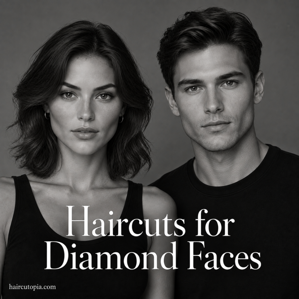 Haircuts for Diamond Faces: The Complete Guide to Finding Your Most Flattering Style