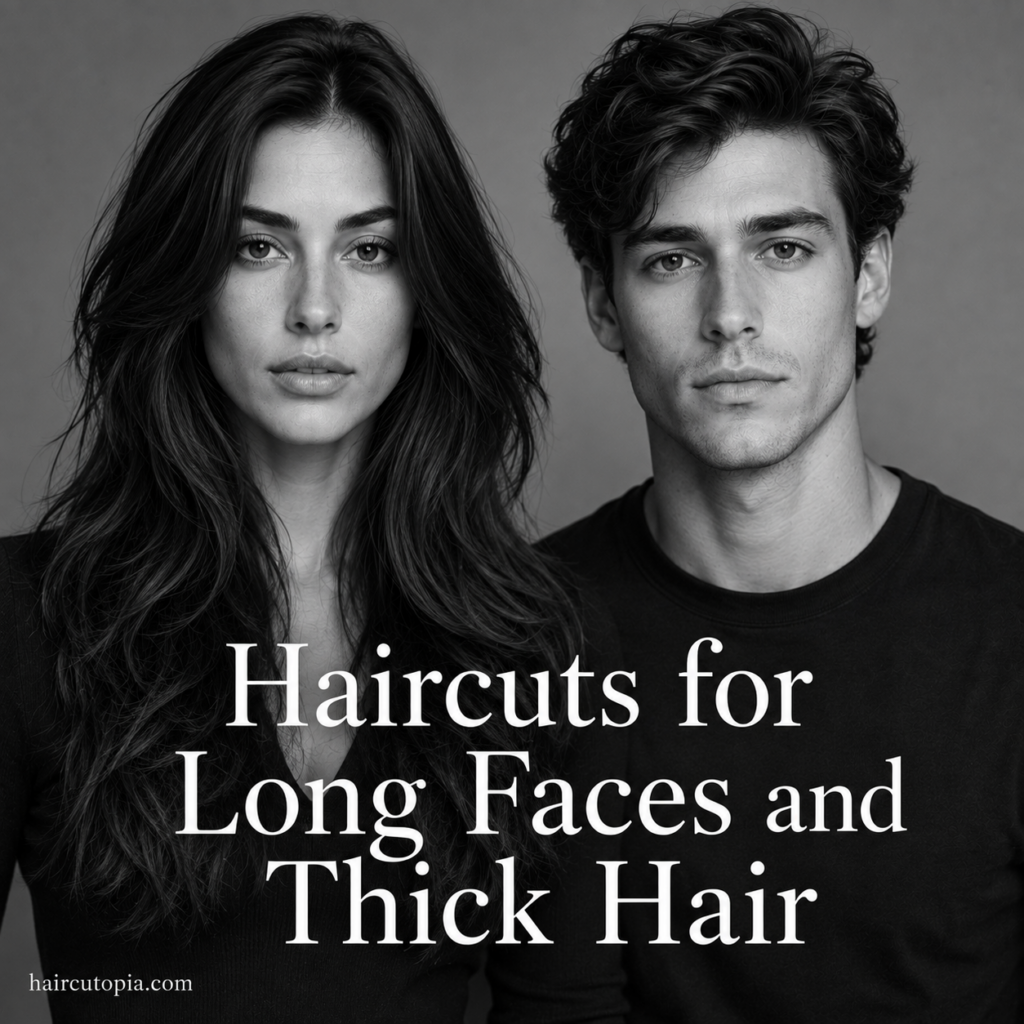 Haircuts for Long Faces and Thick Hair: 25 Flattering Styles That Balance Volume Beautifully