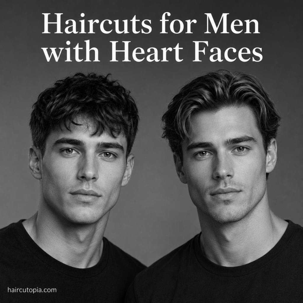 Haircuts for Men with Heart Faces: 25 Styles That Balance Your Features